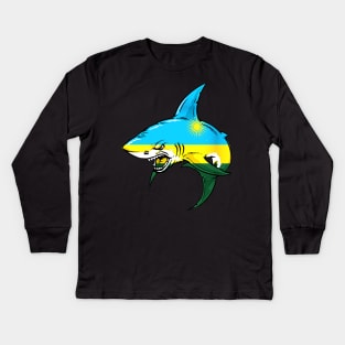 rwanda Kids Long Sleeve T-Shirt